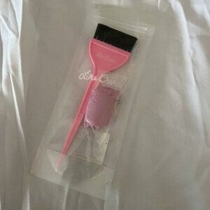 NIP LIME CRIME Dye BRUSH AND GLOVE SET NEW PINK